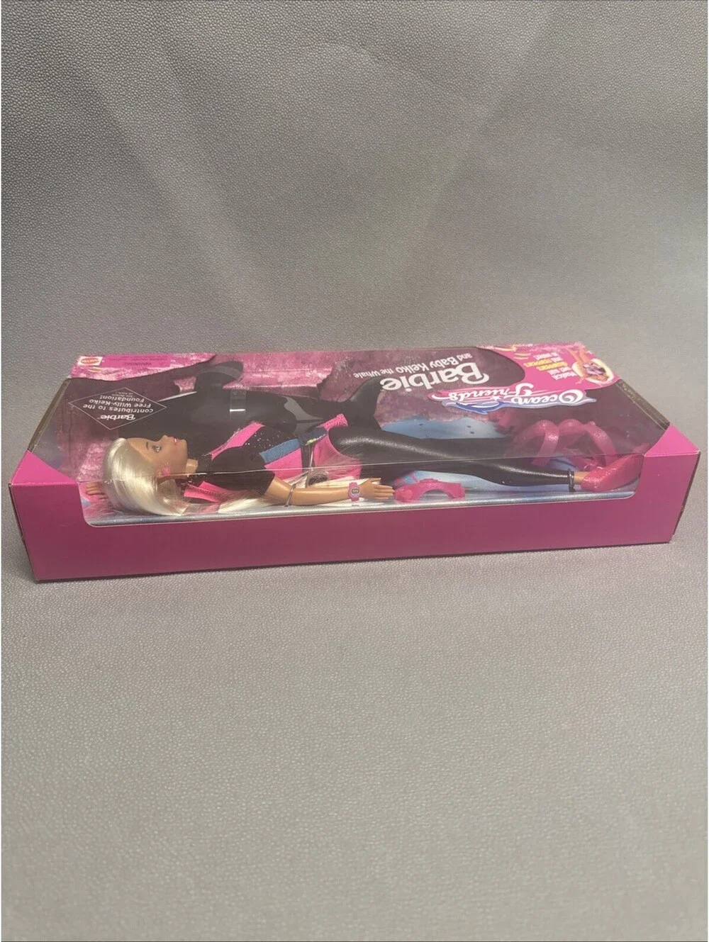 Barbie Ocean Friends and Baby Keiko The Whale Set 1996 Mattel 15428 Orca